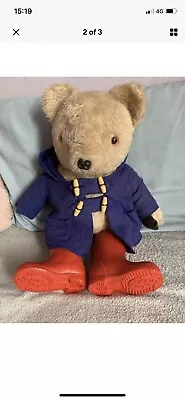 Paddington Bear Soft Toy Vintage • £25