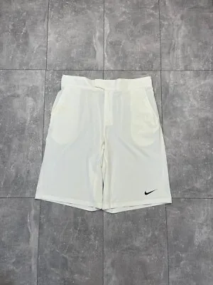 Nike Nadal 2011 Wimbledon Fearless Woven Tennis Shorts 404677-101 Federer Size L • $49.49