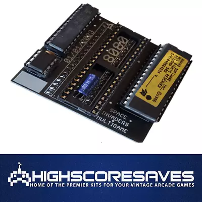 Space Invaders Deluxe Multigame High Score Save And Free Play Kit - Arcade • $99.99