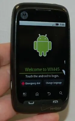 Motorola WX445 Citrus Android Cell Phone Verizon BLACK Bluetooth WiFi 3G Grade C • $9.45