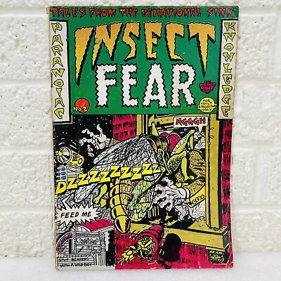 INSECT FEAR #2 Print Mint 1972 Underground Comix R Crumb Spain Brand • GD‼ • $7.95