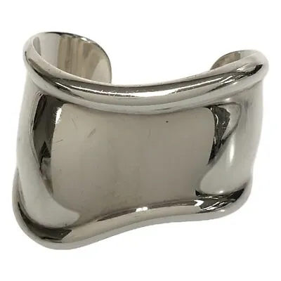 Tiffany & Co. Elsa Peretti 925 Small Bone Cuff Bangle Right Hand 633965 • $1062.83