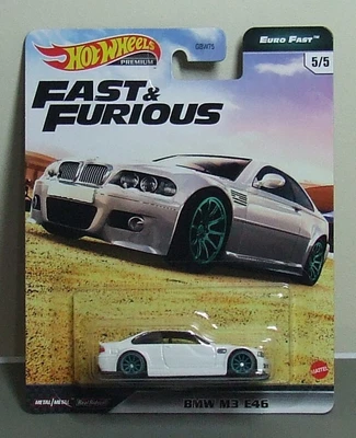 $12 • Buy HOT WHEELS FAST & FURIOUS - BMW M3 E46 - EURO FAST SET  #5 Of 5 FURIOUS 7  MOVIE