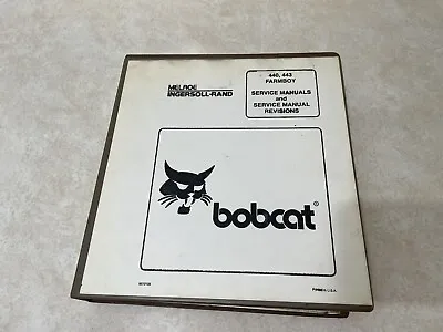 Bobcat Melroe - Rand 440 443 443 -b Farmboy Skidsteer Service  Repair Manual • $88.50