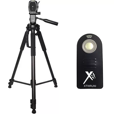 $37.99 • Buy 72  Tripod + Wireless Remote For Nikon D3300 D3100 D5300 D5500 D7200 SLR 