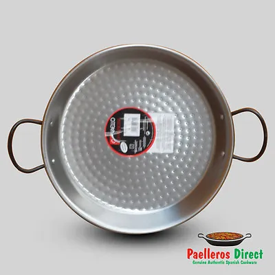 30cm Authentic Spanish Polished Steel Paella Pan • £18.49