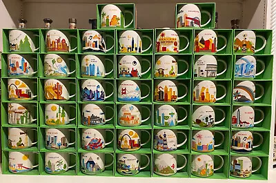 $20 • Buy Starbucks YAH You Are Here Series  14oz Mug New With Box Various Cities/States