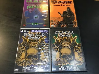 Black Label Society BLS Zakk Wylde DVD Lot Of 4 Diff Concert DVD's 3 LIKE NEW • $9.99