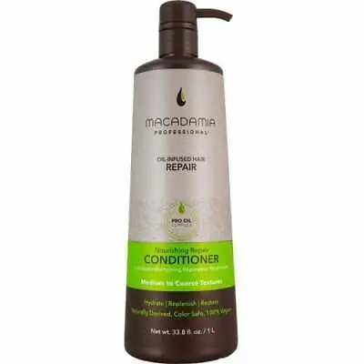 Macadamia Professional Nourishing Repair Conditioner 1000ml - Medium To Coarse • £26.90