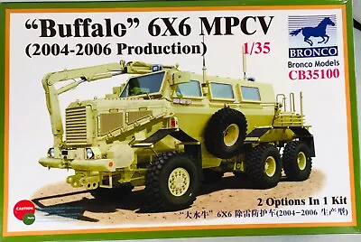 BRONCO “Buffalo” 6X6 MPCV (2004-2006 Production) Military Model Kit - 1/35 Scale • $68.95