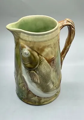 Antique Majolica Flying Fish Pitcher • $200