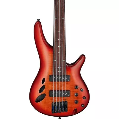 Ibanez SRD905F 5-String Fretless Bass Guitar Brown Topaz Burst Low Gloss • $1299.99