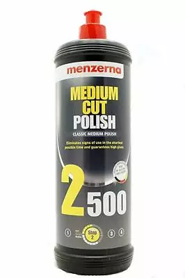 Menzerna Medium Cut Compound Polish MC 2500 32oz Quart - One Step Polish • $47.99