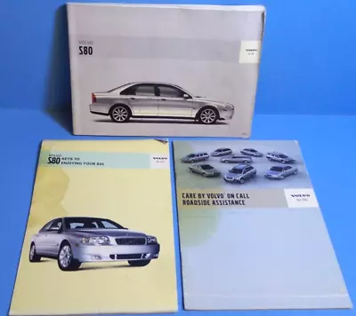 05 2005 Volvo S80 Owners Manual  • $11.95