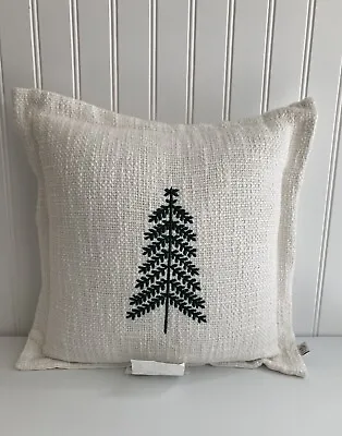 Hearth & Hand By Magnolia Embroidered Tree 14  X 14  Pillow NWOT • £33.77