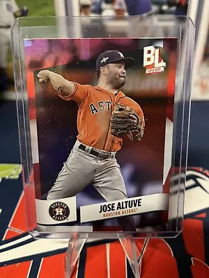 2024 Topps Big League Jose Altuve Red Foil SSP 295 • $3.99