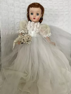 Vintage 50-60's Madame Alexander Elise Bride Doll 16  No Veil • $249.99