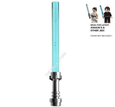 £1.89 • Buy 1 X Official Lego - Star Wars Lightsabers - Metallic / Trans Blue - Fast - New