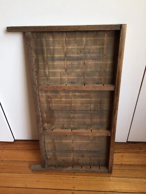 $36 • Buy Printers Tray Shadow Box Vintage
