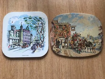 VINTAGE Placemats London Leicester Square & The Swan Inn • £12.99