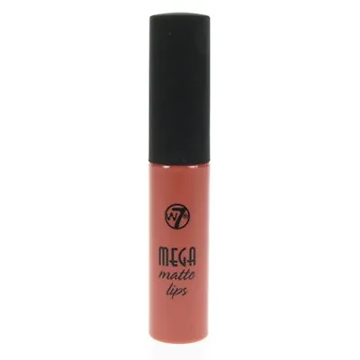 Lip Gloss Stick Mega Matte Care Beauty Colour Coral W7 Cosmetics Care • £3.50