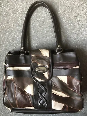 Ladies L.K Moda Faux Leather Handbag • £8.50