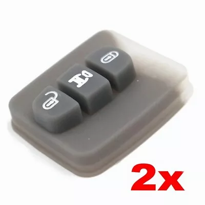 2X To Suit Holden Captiva Remote Replacement Key Pad Button Rubber 3 Button • $5.38