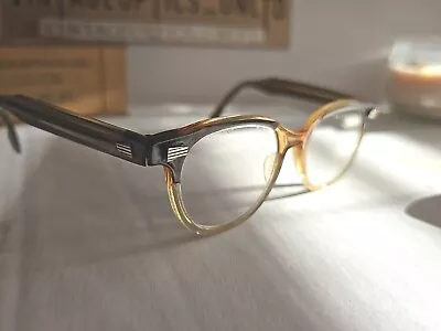 Foremost Two Tone 1950s Vintage Hornrimmed (Unused) Eyeglasses Frame • $249.99