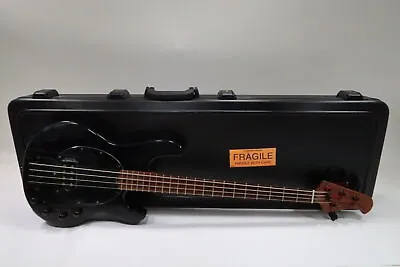 Sterling By Music Man Stingray Ray34 Sassafras Electric Bass Black 7743 • $708.99