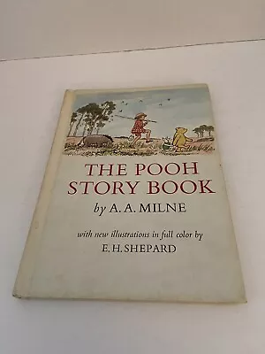 Vintage The Pooh Story Book By A A Milne Hardcover 1965 • $8