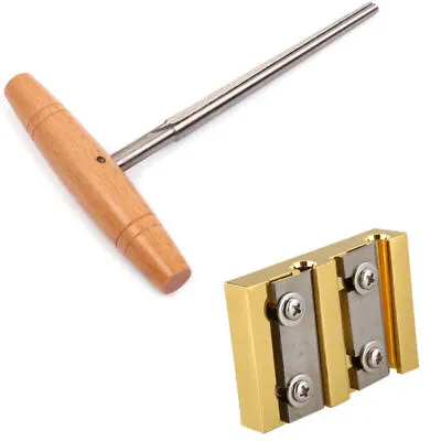 Brass 4/4 3/4 Guitar Violin Peg Shaver Hole Reamer Luthier Repair Making Tool US • $18.80