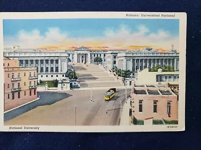 National University Habana Havana Cuba Postcard • $9