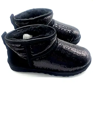 UGG Classic Mini Mirror Ball Ankle Boots Size 7 US • $95