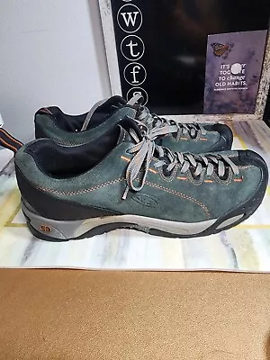 Keen Mens Jasper Approach Blue Suede Climbing Trail Hiking Sneakers Shoes Sz10.5 • $35