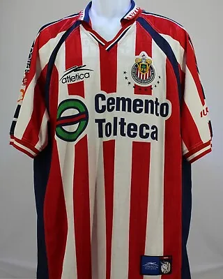 Chivas De Guadalajara Authentic Atletica Jersey SIZE XLarge 1999-2000 T • $120