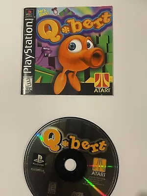 Qbert - PS1 Playstation Game • $7.11