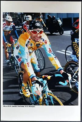 Vintage Pantani Tour De France 1998 Ft 2592 Photo - 23x15cm Print • £15.41