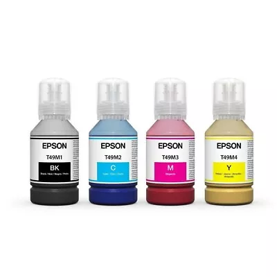Epson Sublimation Ink Set T49M1 T49M2 T49M3 T49M4 For Epson F570 F170 • $98.99