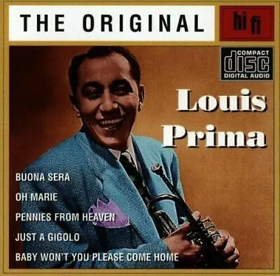 (8) Louis Prima ‎–  The Original - UK Jazz/Easy Listening CD 1996- New • £4.95