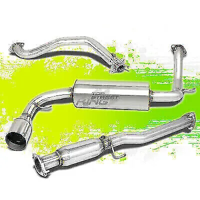 Single Path Catback Exhaust System For 88-91 Honda Crx Cr-x Hb 3-dr D15 D16 Sohc • $156