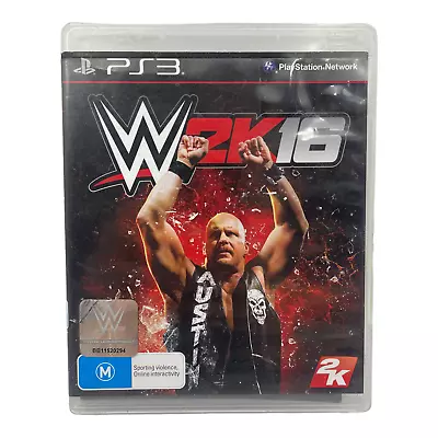 WWE W2k16 *Complete* Sony PS3 PAL • $25