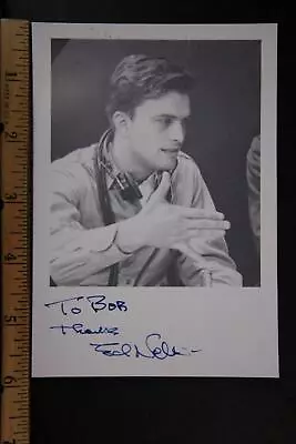 ED NELSON (1928-2014) (PEYTON PLACE) AUTOGRAPH Smaller PHOTO~ • $6.50