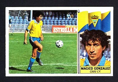 Jorge Magico Gonzalez - Cadiz Cf 1986-87 Card Liga Este Panini 86/87 Recovered • $120