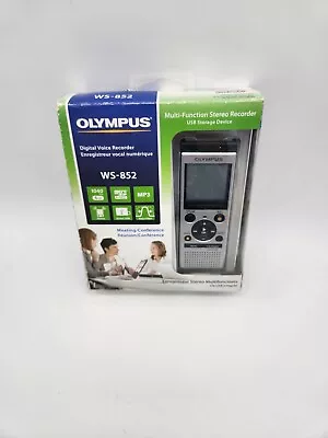 Olympus WS-852 Multi-Function Digital Voice Stereo Recorder USB Storage Device • $29.99