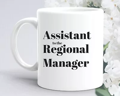 Assistant To The Regional Manager Mug Funny Mug The Office Mug Tv Show Dwight • $26.99