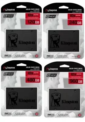 £20.87 • Buy Kingston SSD A400 1TB 960GB 480GB 240GB 120GB SATA III 2.5  Solid State Drive.