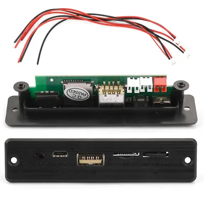 DC5V Bluetooth MP3 Player Decoder Board Car FM Radio Module 2*3W Amplifier Board • £6.39