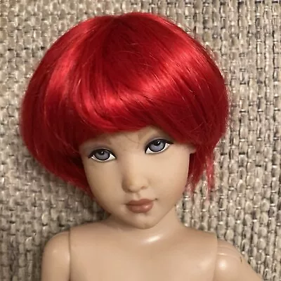 Monique GoldDoll Wig Size 7/8 Roxie Burgundy 185 • $15