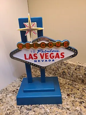 Vintage “Welcome To Fabulous Las Vegas” Light Up Desk Top Sign *READ FreeShipp • $40