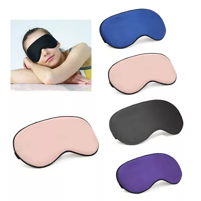 $3.89 • Buy Sleep Mask Silk Men Women Adjustable Sleeping Eye Padded Shade Cover Travel